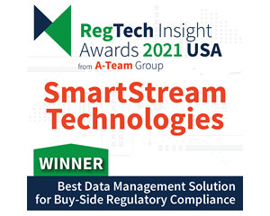 Award: Reg Tech - Data Management