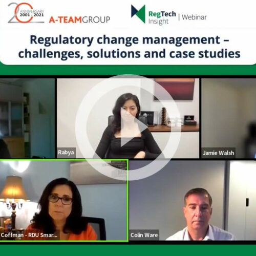 Webinar: A-Team - Regulatory Change Management