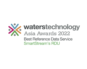 Award 2022 Waterstechnology Asia: Best Reference Data Service